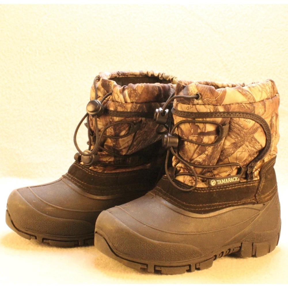 Tamarack Duck Boots Realtree Camo Thermolite Youth 13 Winter Snow Waterproof